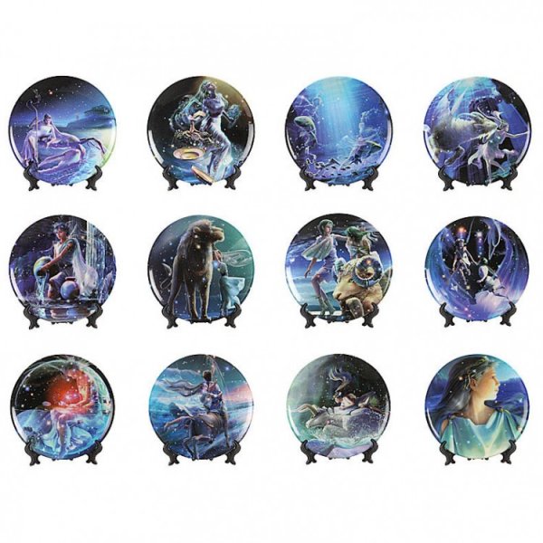 Тарелки знаки зодиака