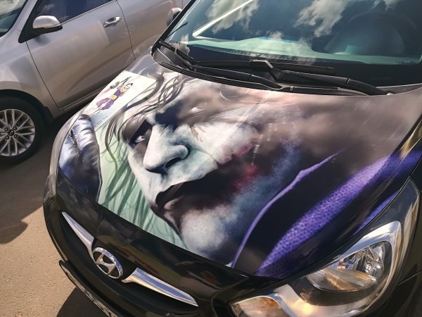 Наклейка Джокер на заднее стекло