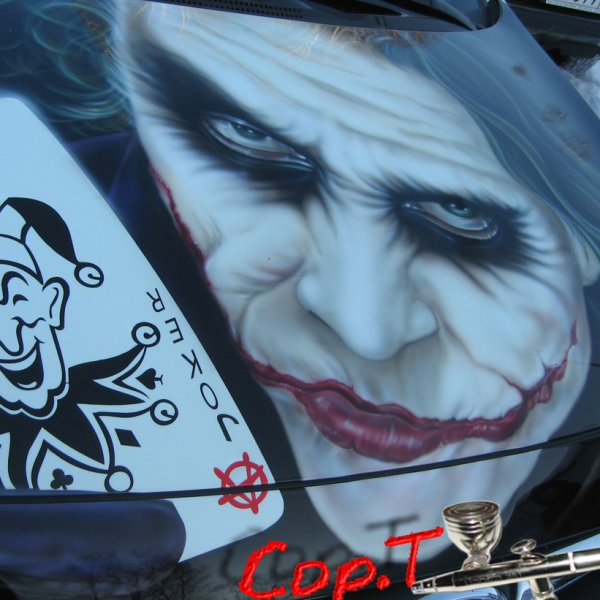 Винил Джокер на авто