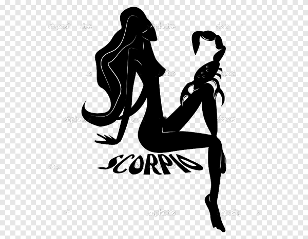 Скорпион знак зодиака силуэт