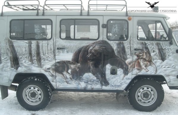 Наклейки на машину УАЗ 469