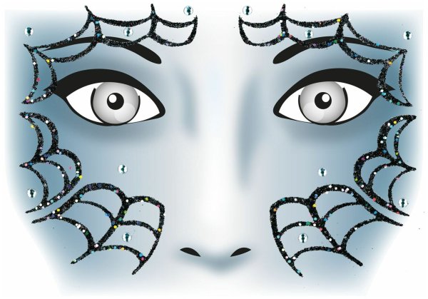 Наклейки face Art Spider