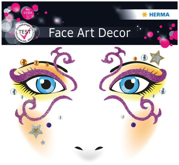 Herma наклейки face Art 15308