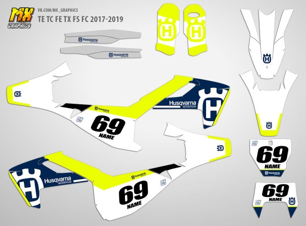 Наклейки Husqvarna te310