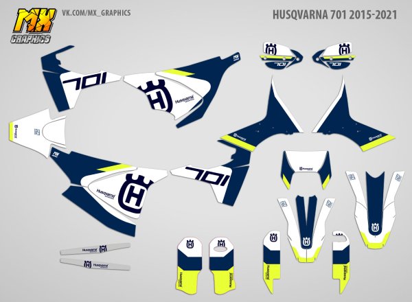 Наклейки на Husqvarna te300