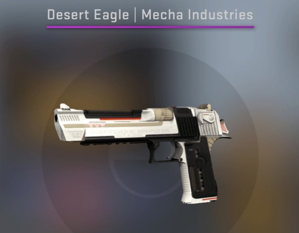 Наклейки на Desert Eagle механо пушка