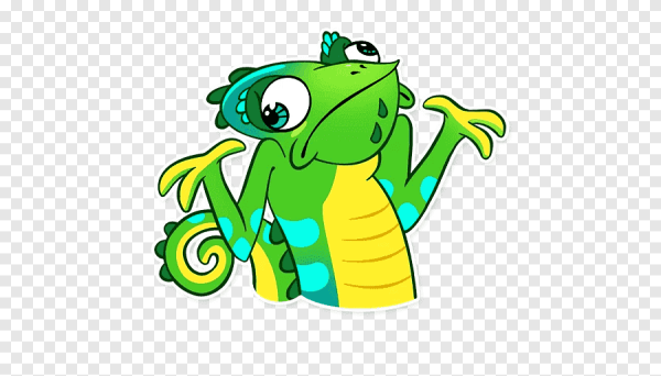 Хамелеон стикерпак