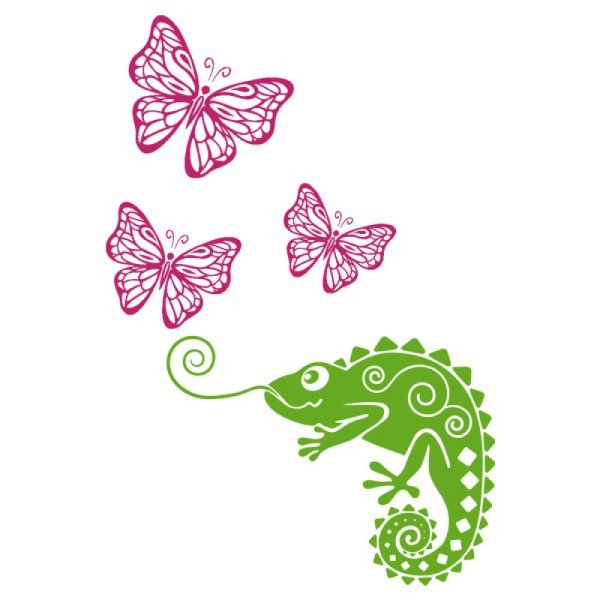 Хамелеон Стикеры ВК