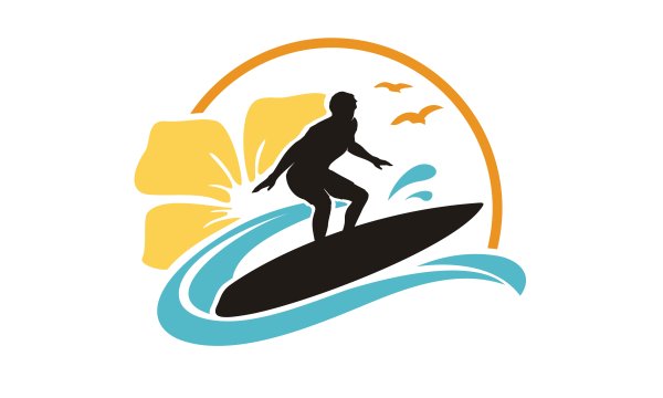 Доска с веслом лого