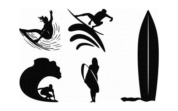 Серфинг иллюстрация