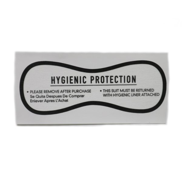 Гигиеническая наклейка на купальник