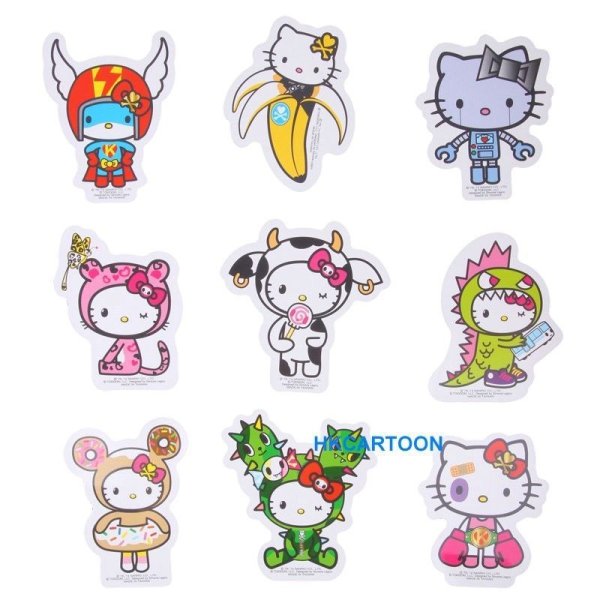 Kuromi hello Kitty Стикеры