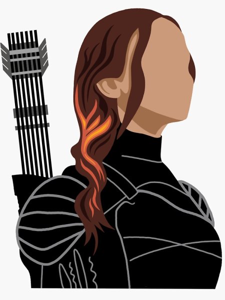 Стикер Китнисс Эвердин