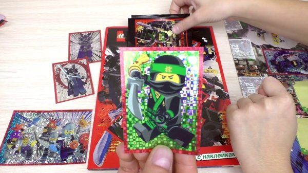 LEGO Ninjago наклейки