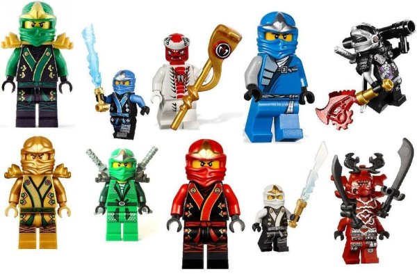Лего Ниндзяго топперы печать