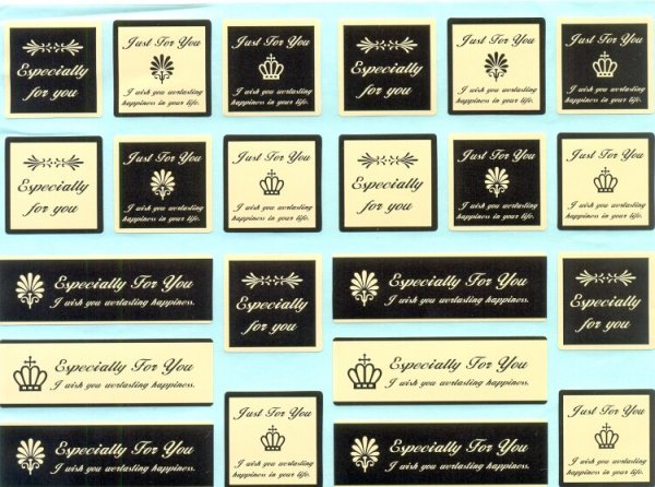 Бирки с пожеланиями