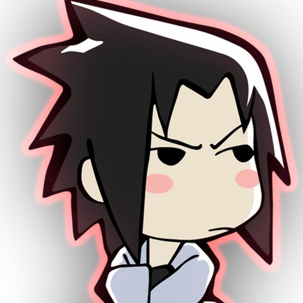 Стикеры аниме Наруто Саске