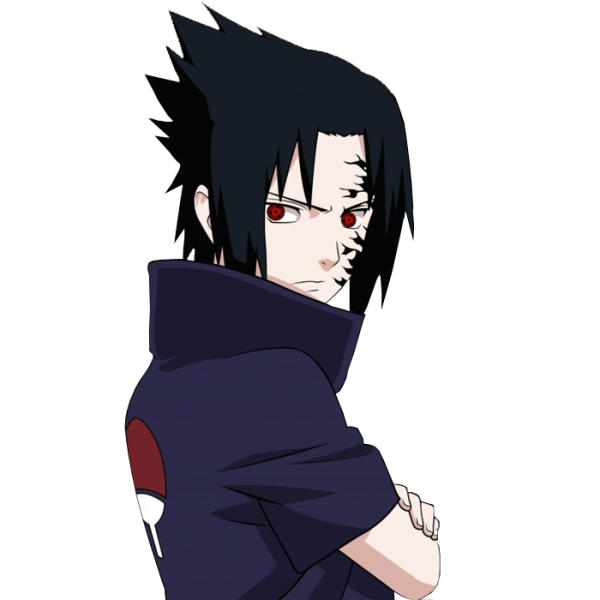 Саске Стикеры Чиби