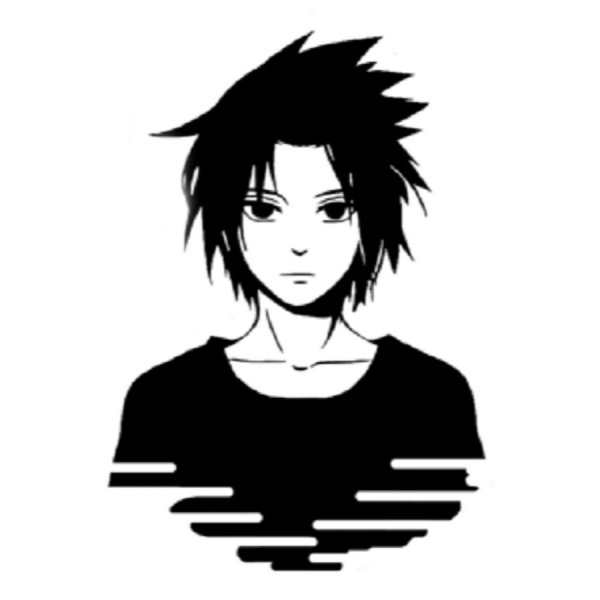 Наклейки Саске Учиха