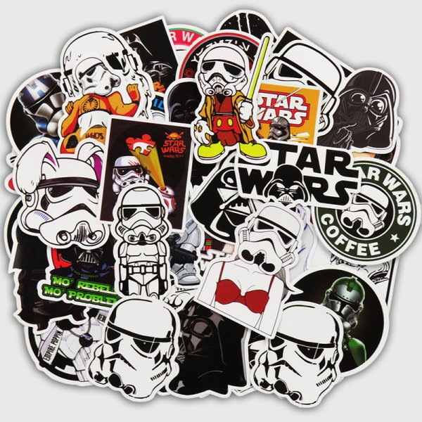 Стикеры наклейки Звездные войны