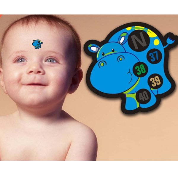 Наклейки на лоб для измерения температуры