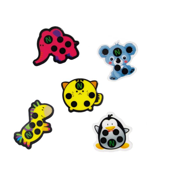 Наклейки температурные для детей