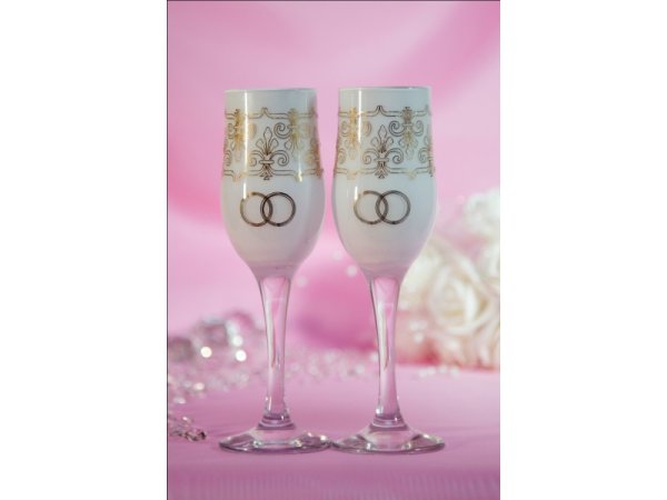 Наклейки на фужеры на свадьбу