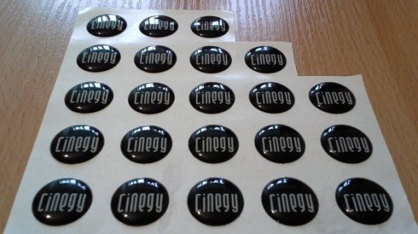 Наклейки объёмные