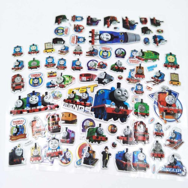 Наклейка - паровозики