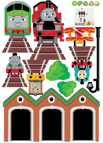 Томас и друзья наклейки