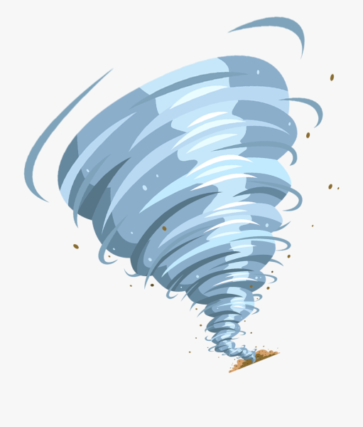 Торнадо без фона