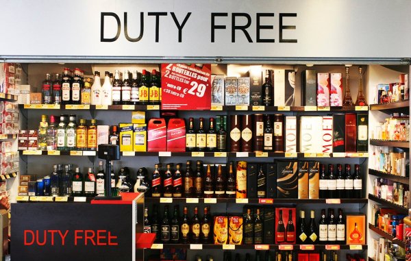 Duty free алкоголь