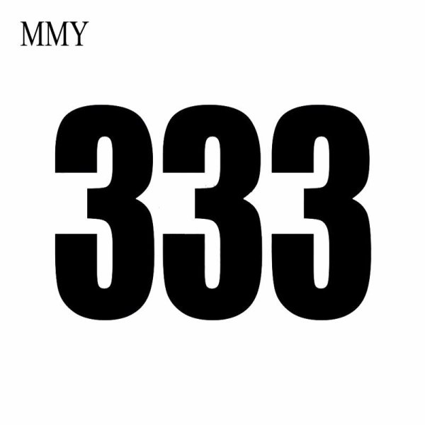 333 Наклейка