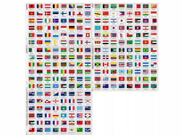 Наклейки флаги