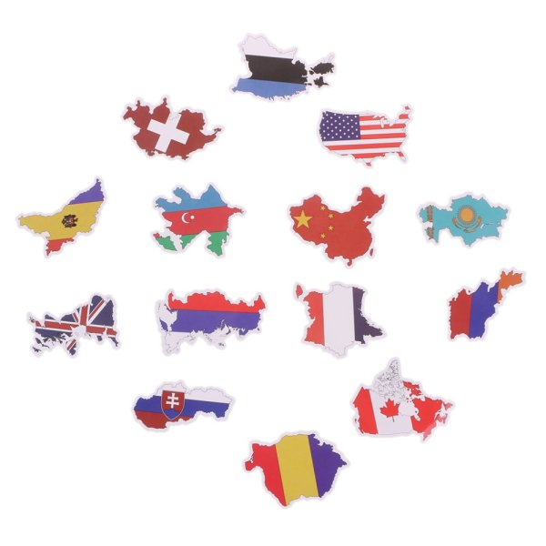 Наклейки флаги