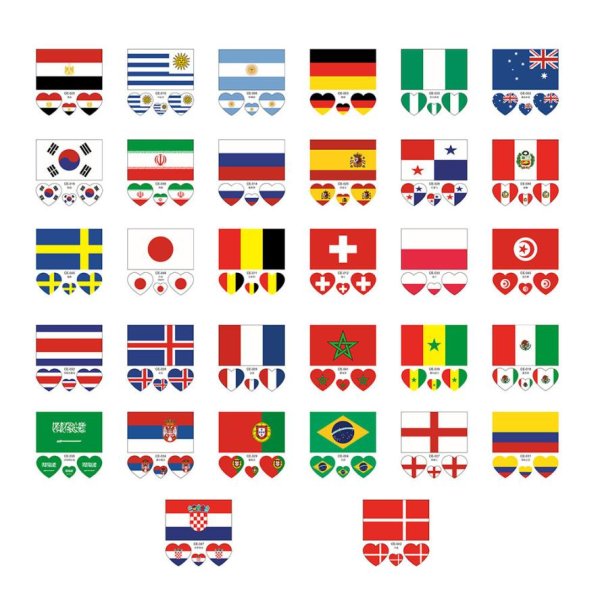 Круглые флаги стран