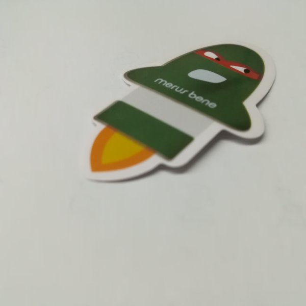 Этикетка меняющая цвет