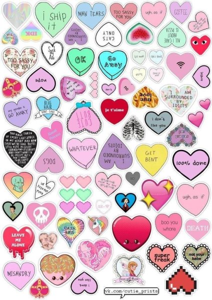 Наклейки для распечатки