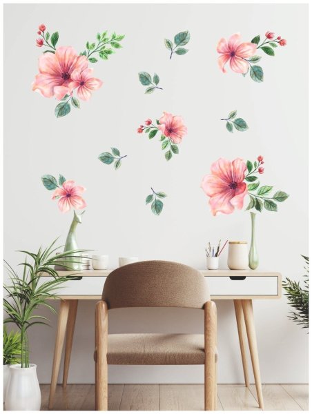 Декоративные наклейки для интерьера на стены