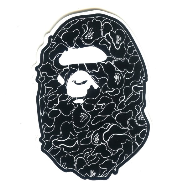 Bathing Ape Bape наклейка