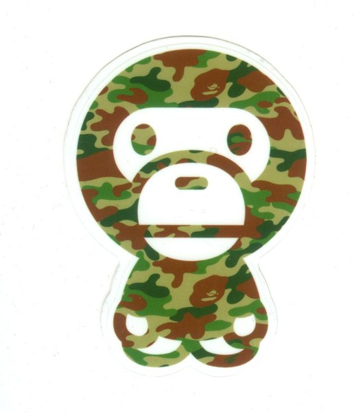 Bathing Ape Bape наклейка