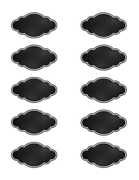 Наклейки на баночки