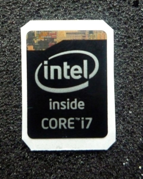 Наклейка Intel Core i7