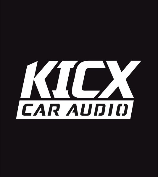 Наклейка Кикс кар аудио