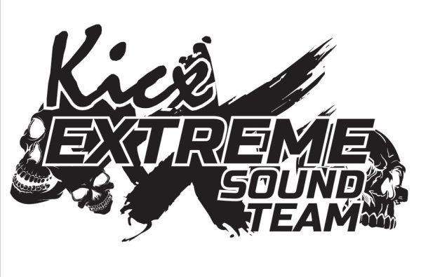 Наклейка Кикс кар аудио