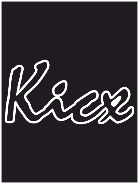 Наклейка Кикс кар аудио