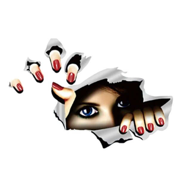 Наклейки глаза на авто