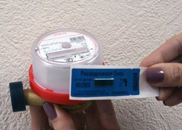 Антимагнитные пломбы на счетчики воды 2018