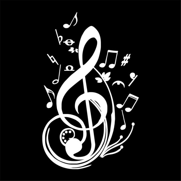 Стикеры нотки