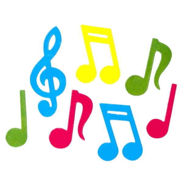 Музыкальный декор на стене